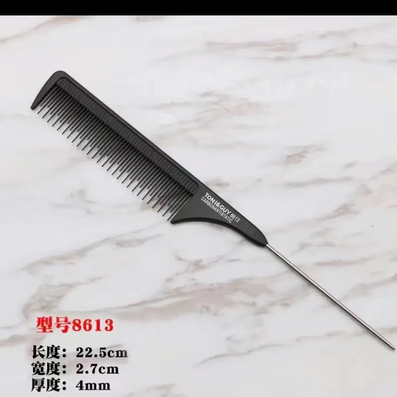 Pointed Tail Comb Carbon Fiber Haircut Tool — feature 7