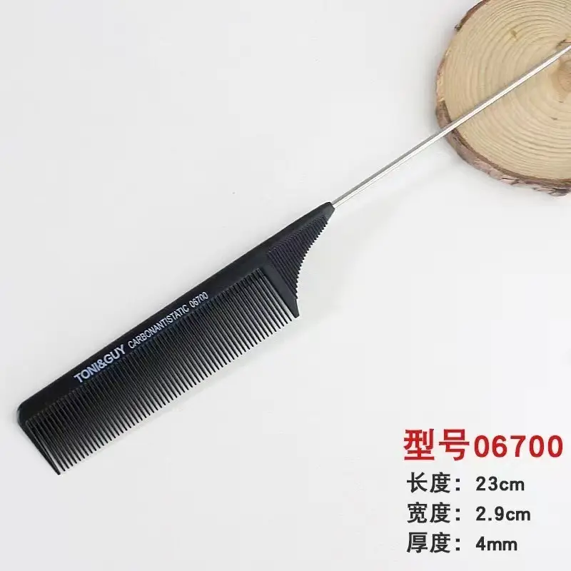 Pointed Tail Comb Carbon Fiber Haircut Tool - Image 10