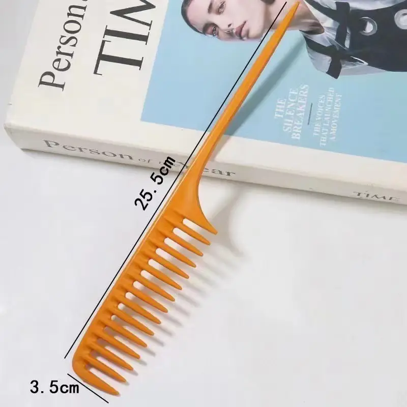 Pointed Tail Comb Carbon Fiber Haircut Tool - Image 12