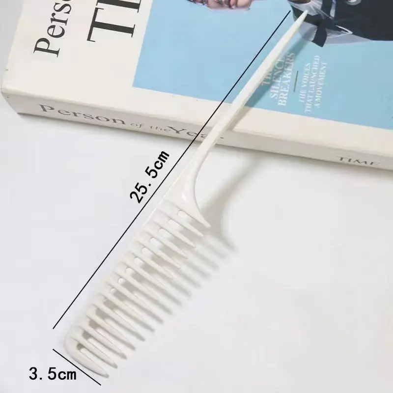 Pointed Tail Comb Carbon Fiber Haircut Tool - Image 14