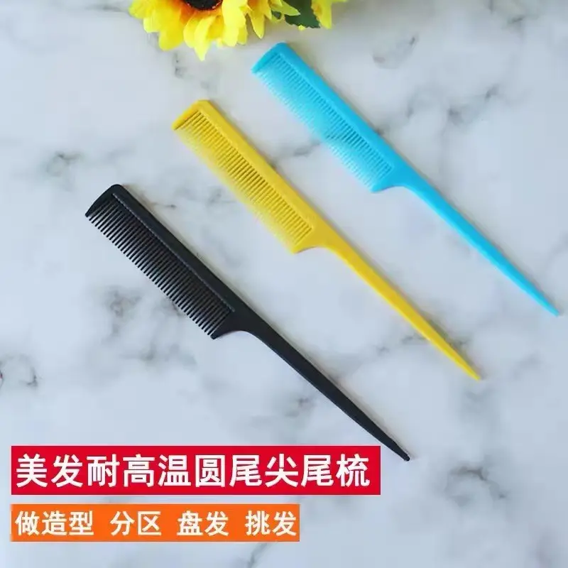 Pointed Tail Comb Carbon Fiber Haircut Tool - Image 15