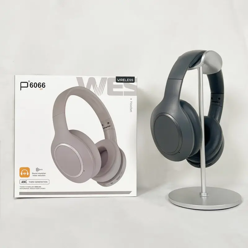 Wireless Bluetooth 5.3 Headphones with ANC & Long Battery - Image 1