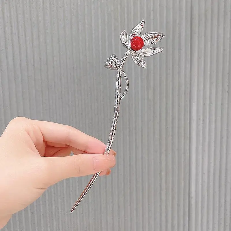 Ancient Flower Hairpin for Women Updo Set - Image 22