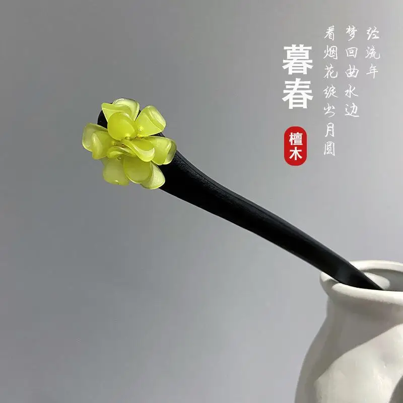 Ancient Flower Hairpin for Women Updo Set - Image 6