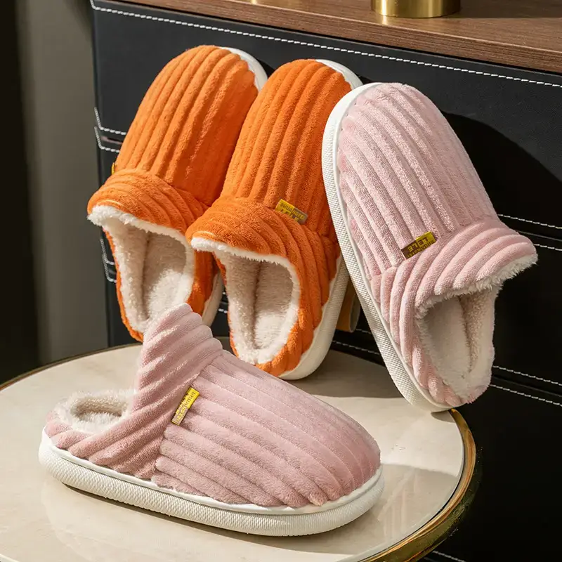 Cotton Moon Slippers Ladies Winter Warm Non-Slip - Image 10