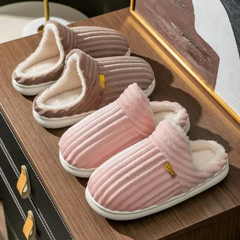 Cotton Moon Slippers Ladies Winter Warm Non-Slip - Image 12