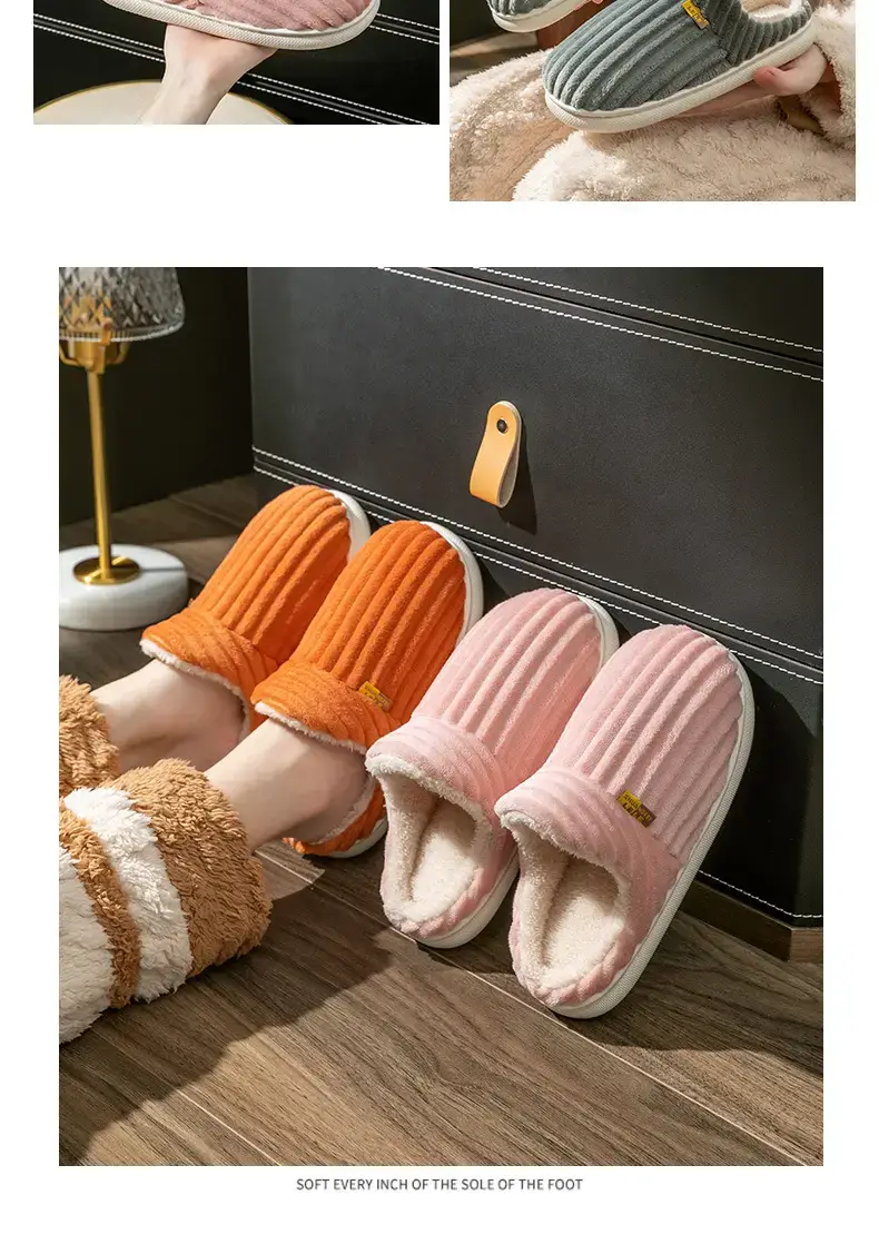 Cotton Moon Slippers Ladies Winter Warm Non-Slip — feature 17