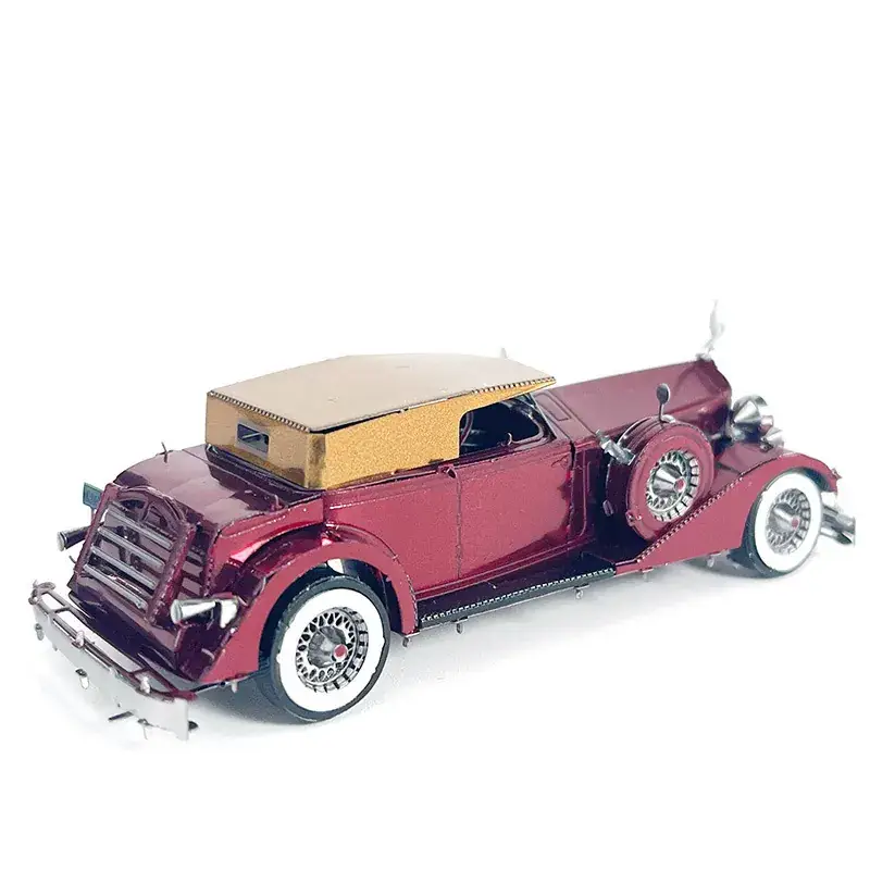 Classic 1934 Packard Car DIY Toy Model 3D Metal Puzzle - Image 5