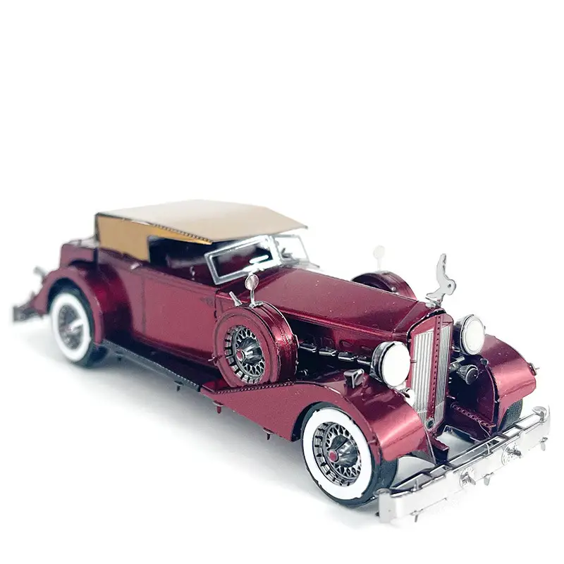 Classic 1934 Packard Car DIY Toy Model 3D Metal Puzzle — feature 3