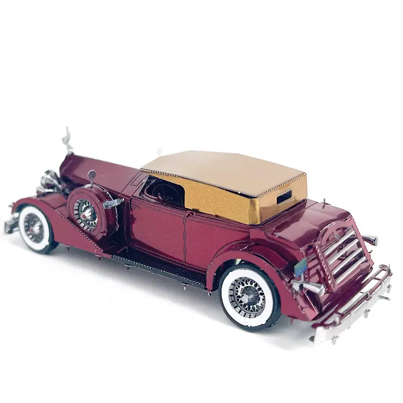 Classic 1934 Packard Car DIY Toy Model 3D Metal Puzzle — feature 4
