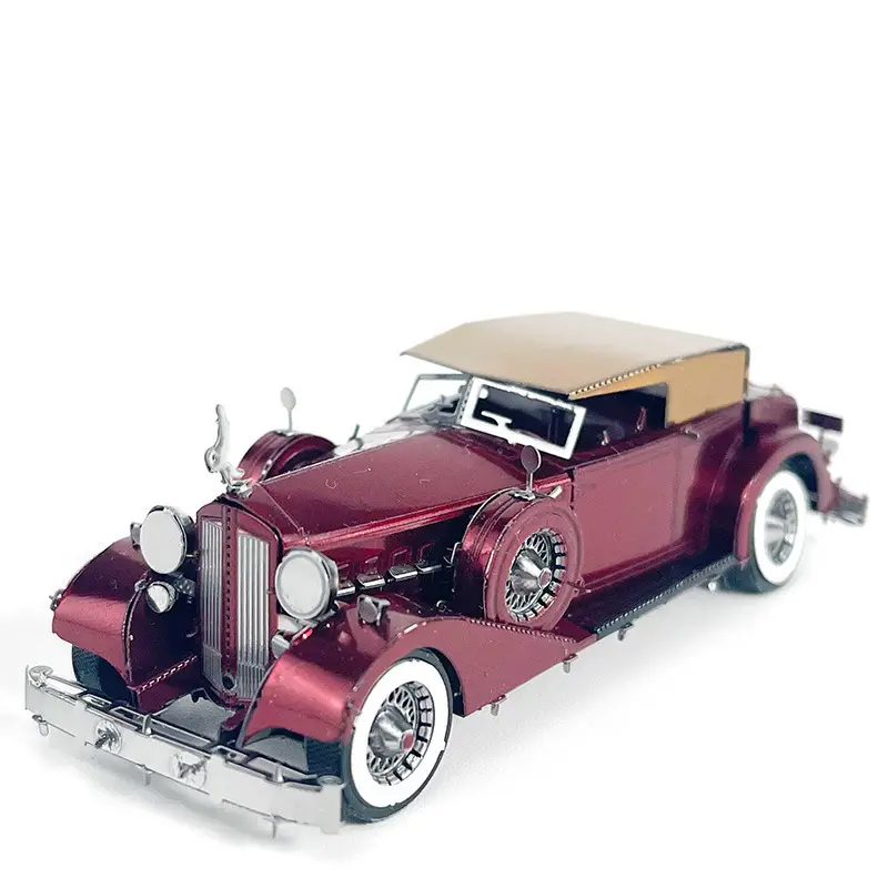 Classic 1934 Packard Car DIY Toy Model 3D Metal Puzzle — feature 5