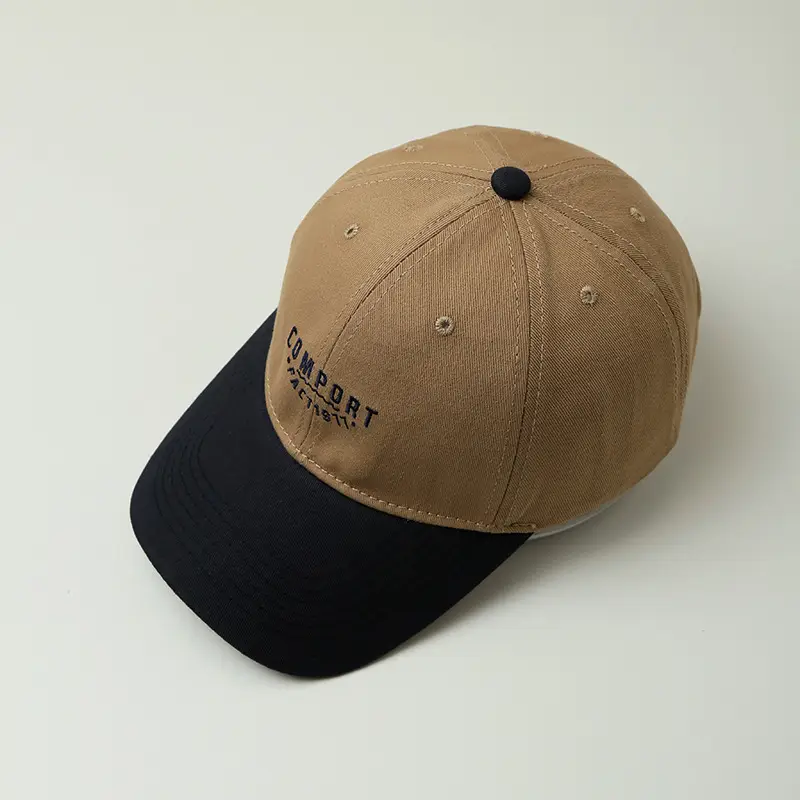 Brown American Flag Baseball Cap Women Sun Hat