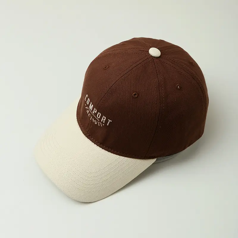 Brown American Flag Baseball Cap Women Sun Hat