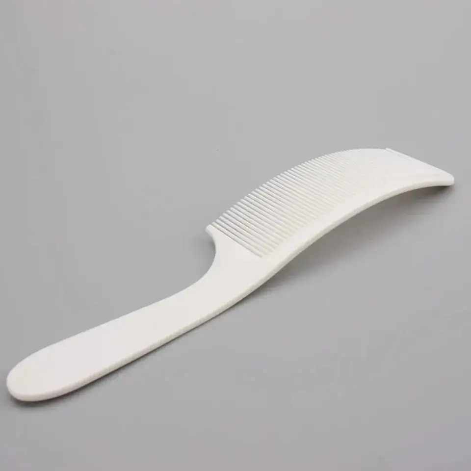 Flat Curved Hair Comb for Men Salon Use - Image 7