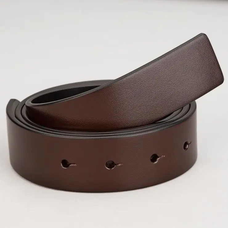 Unleaded Leather Belt Body 3.8 Wide Antique Buckle — feature 3