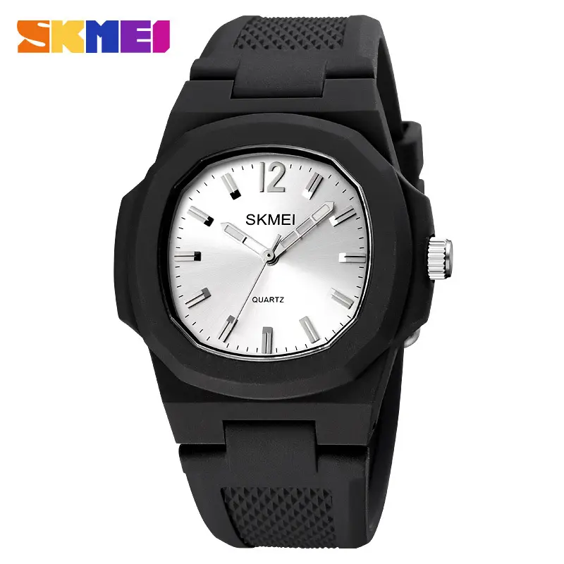 Men's Black Waterproof Quartz Watch for Youth - Image 3