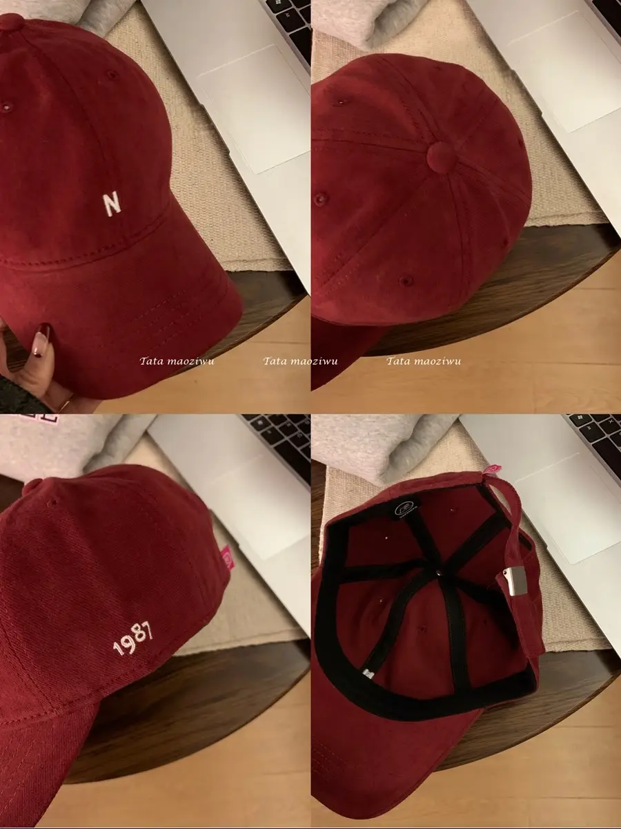 Japanese Style Soft Baseball Cap with Letter Embroidery