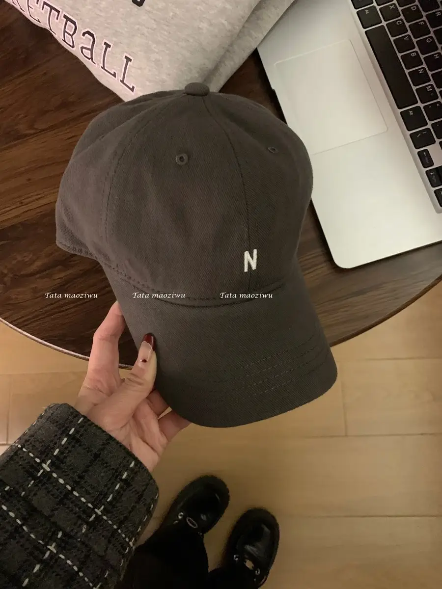 Japanese Style Soft Baseball Cap with Letter Embroidery