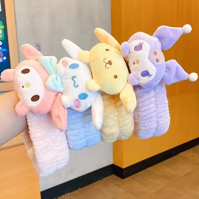 Cute Plush Hair Bands for Girls, Washable & Fashionable - Image 10