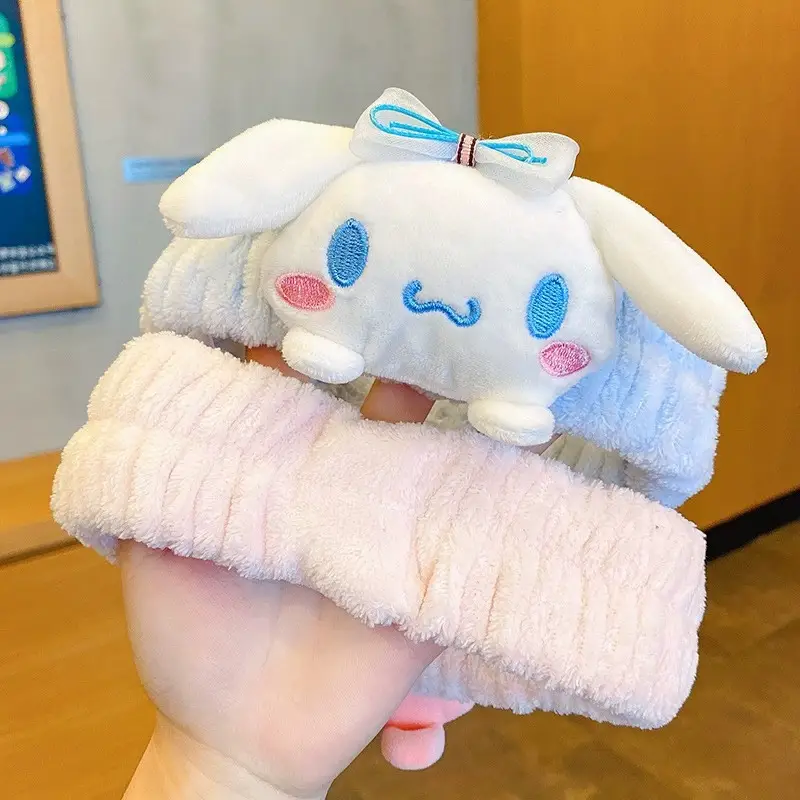 Cute Plush Hair Bands for Girls, Washable & Fashionable - Image 12