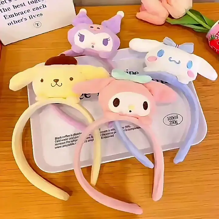 Cute Plush Hair Bands for Girls, Washable & Fashionable — feature 8