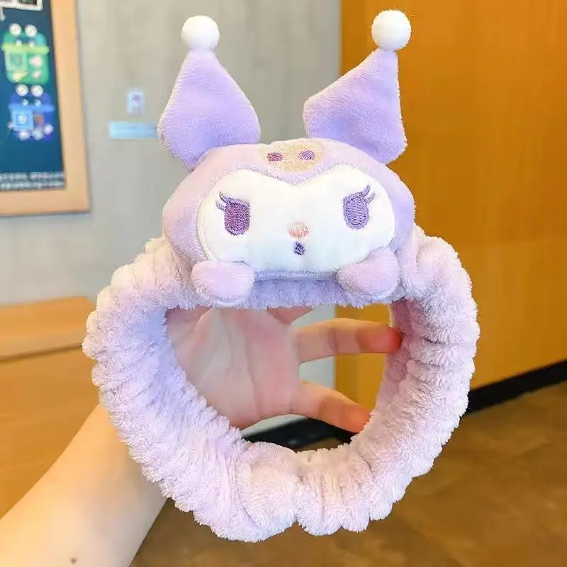 Cute Plush Hair Bands for Girls, Washable & Fashionable - Image 2