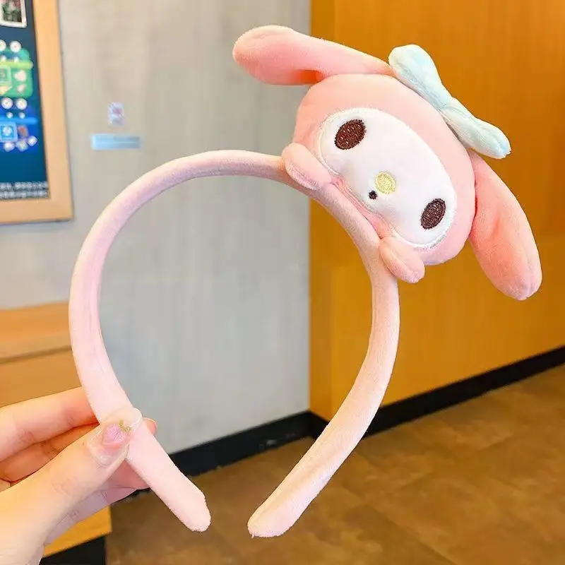 Cute Plush Hair Bands for Girls, Washable & Fashionable - Image 7