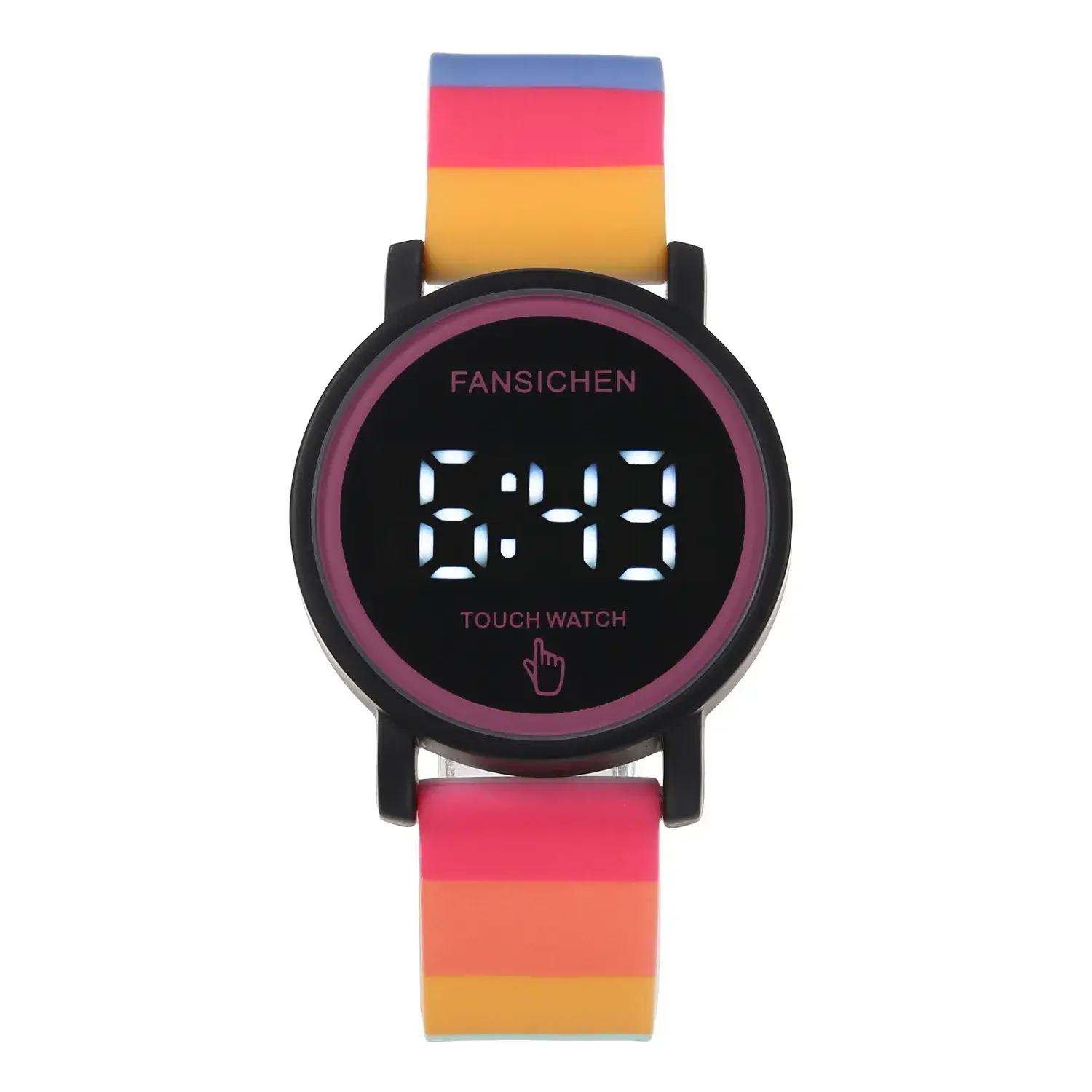 Touchscreen Digital Watch for Kids with Waterproof Strap