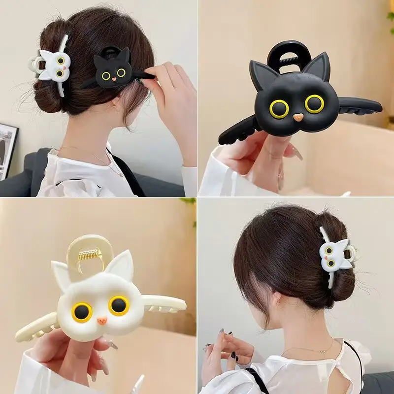 Cat Style Hair Bun for Hair Roots 2026 Large Shark Hair Clip for Back of Head Bangs Hairpin Wholesale Hair Clips for Loose Hair — feature 3