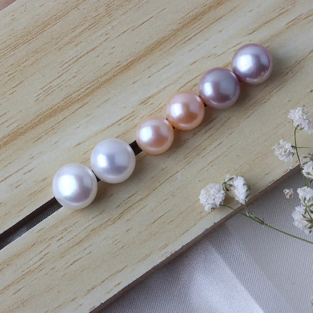 Natural Freshwater Pearl Beads Earrings Set - Image 6