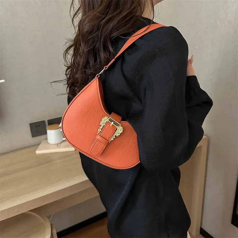 Black Korean-style Shoulder Crossbody Bag for Women - Image 9
