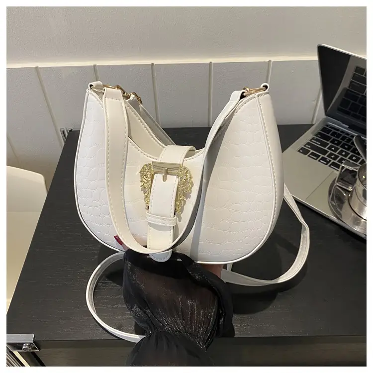 Black Korean-style Shoulder Crossbody Bag for Women — feature 15