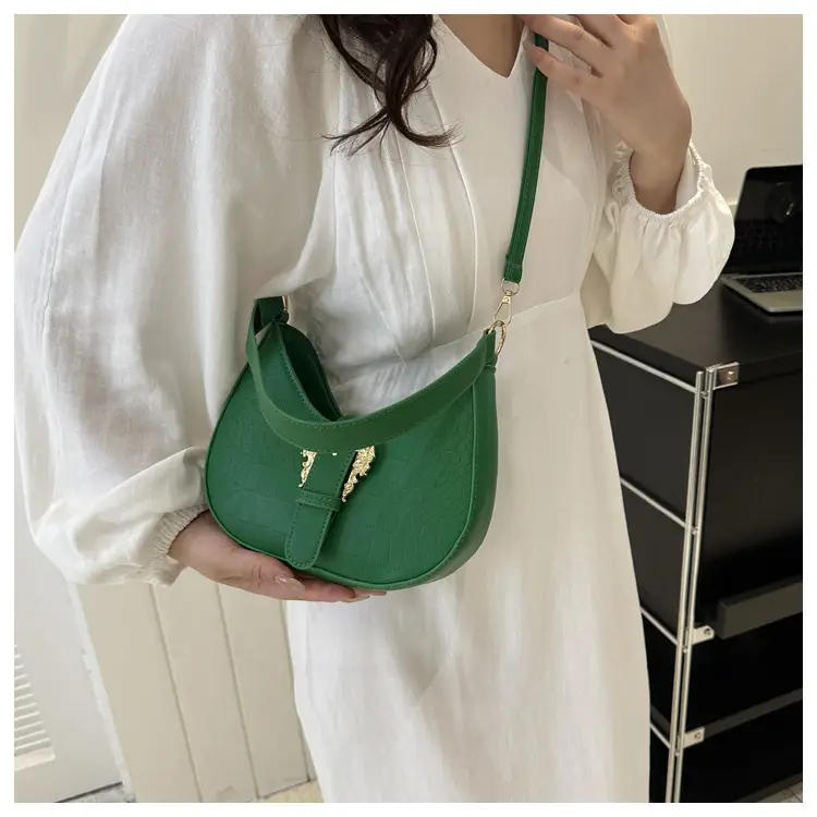 Black Korean-style Shoulder Crossbody Bag for Women — feature 19