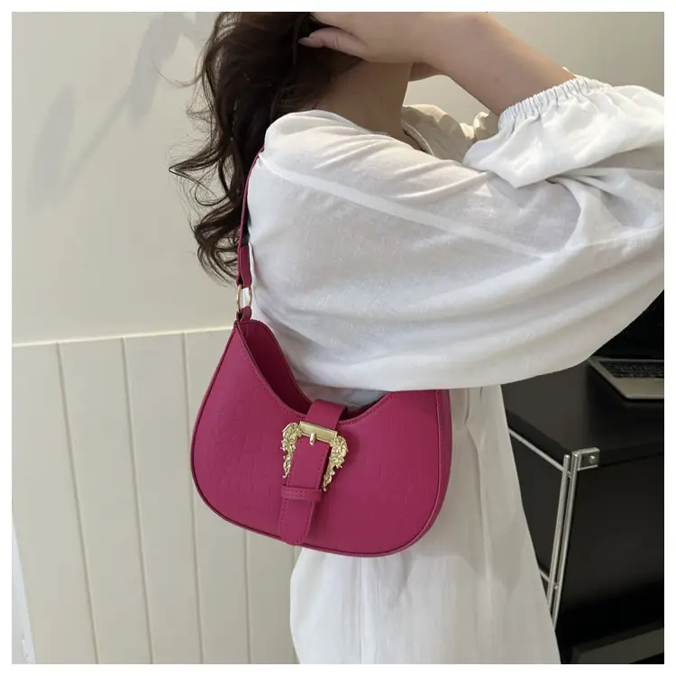 Black Korean-style Shoulder Crossbody Bag for Women — feature 21