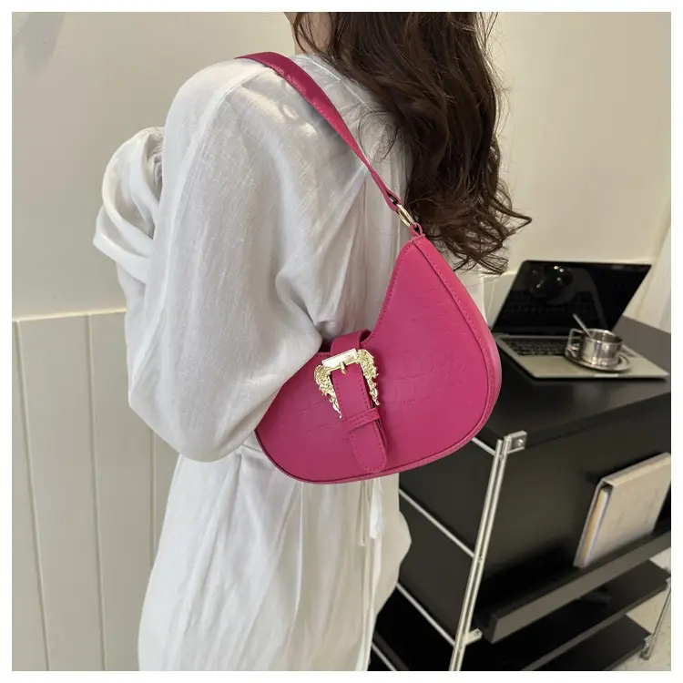 Black Korean-style Shoulder Crossbody Bag for Women — feature 22