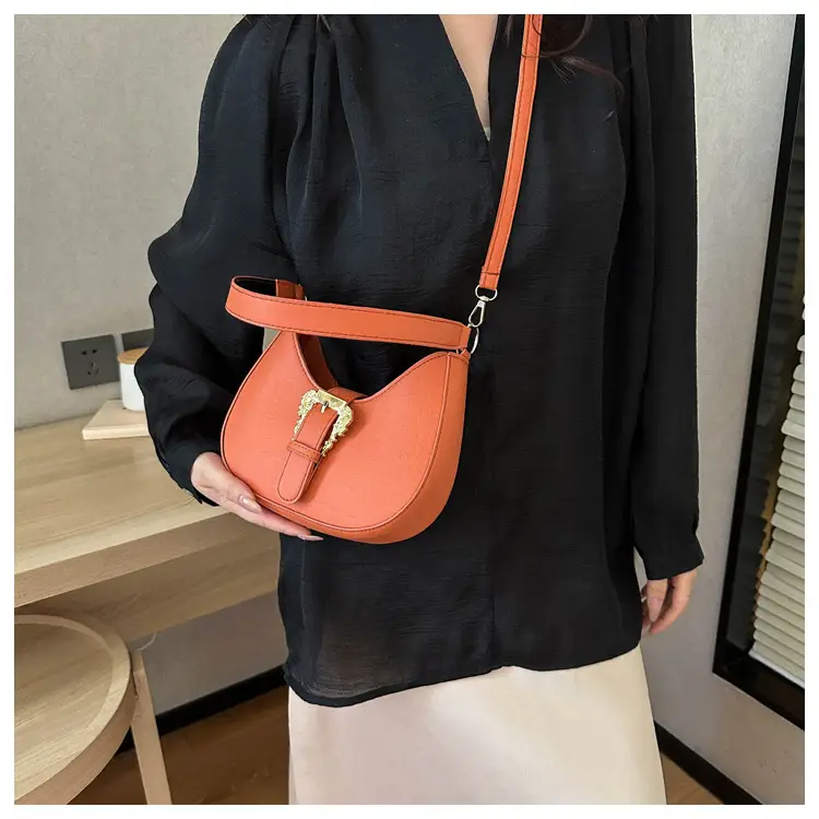 Black Korean-style Shoulder Crossbody Bag for Women — feature 25