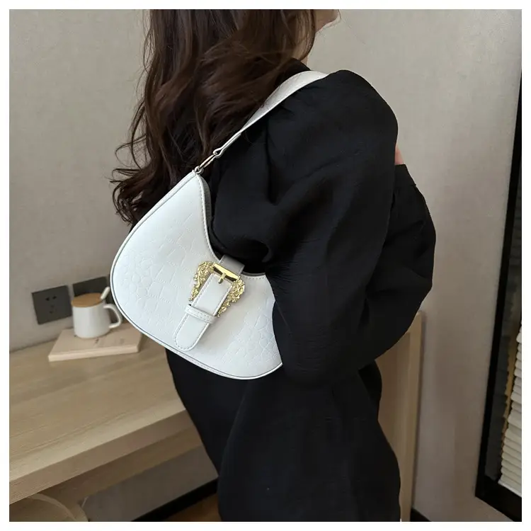 Black Korean-style Shoulder Crossbody Bag for Women — feature 28