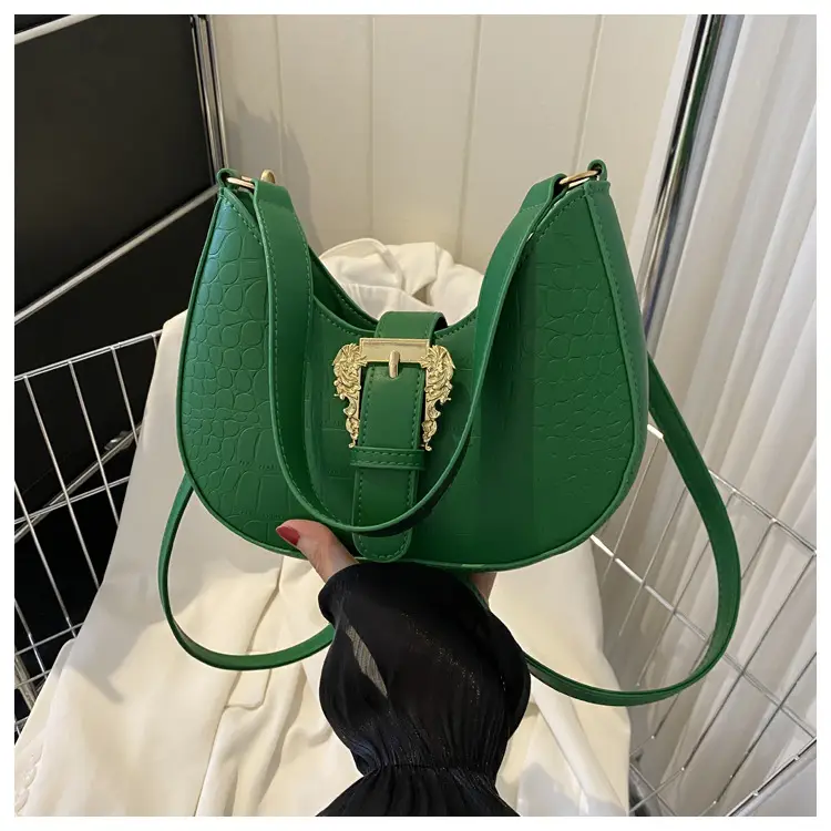 Black Korean-style Shoulder Crossbody Bag for Women - Image 2