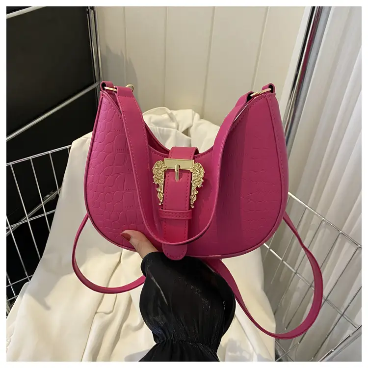 Black Korean-style Shoulder Crossbody Bag for Women - Image 4