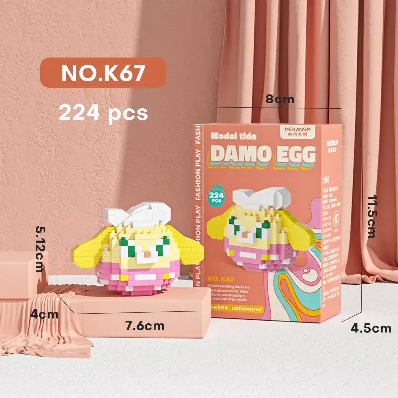 Dharma Eggs Q Edition Lego Educational Toy 187pcs - Image 10