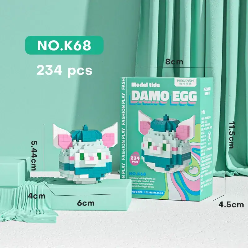 Dharma Eggs Q Edition Lego Educational Toy 187pcs - Image 11