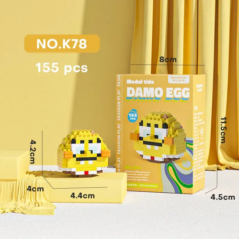 Dharma Eggs Q Edition Lego Educational Toy 187pcs - Image 15