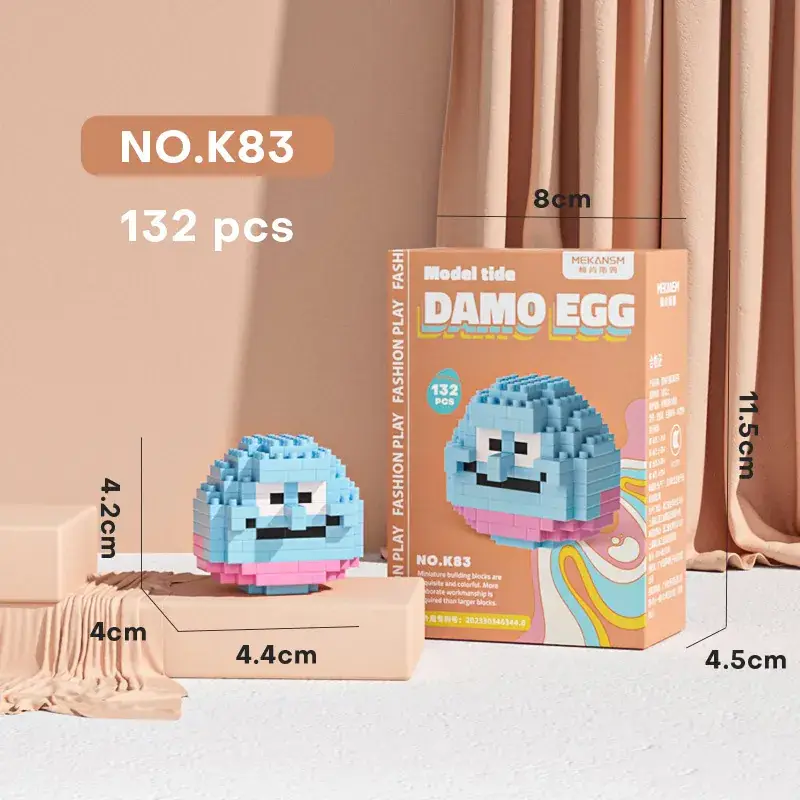 Dharma Eggs Q Edition Lego Educational Toy 187pcs - Image 19