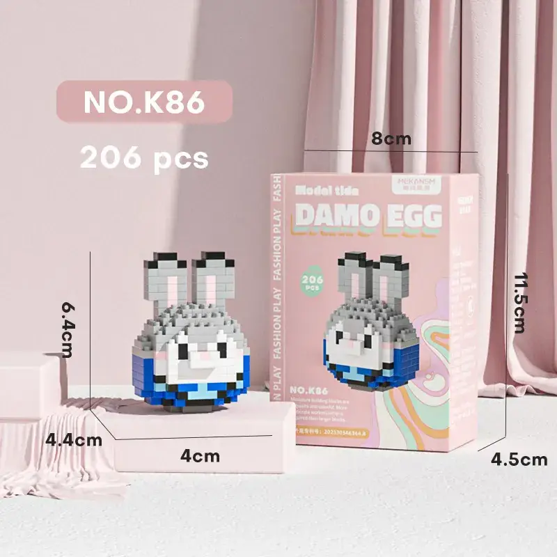 Dharma Eggs Q Edition Lego Educational Toy 187pcs - Image 21