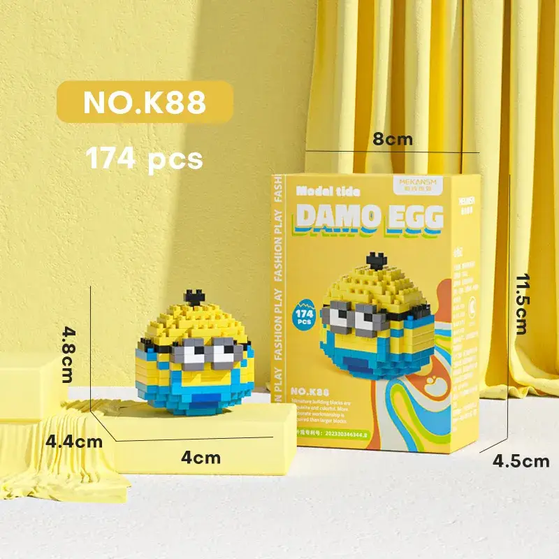 Dharma Eggs Q Edition Lego Educational Toy 187pcs - Image 22