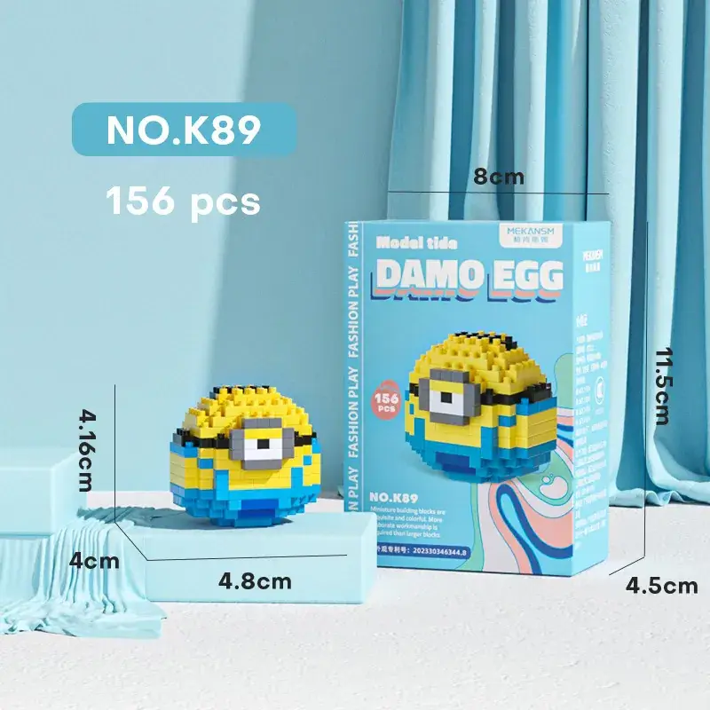 Dharma Eggs Q Edition Lego Educational Toy 187pcs - Image 23