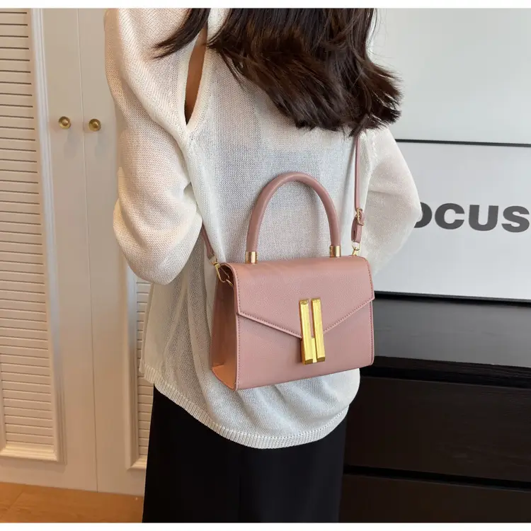 Green Textured Square Handbag for Women 2023 — feature 11