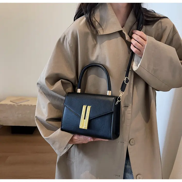 Green Textured Square Handbag for Women 2023 — feature 13