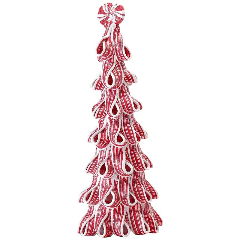 Soft Clay Christmas Castle Decor Set of 2 - Image 3