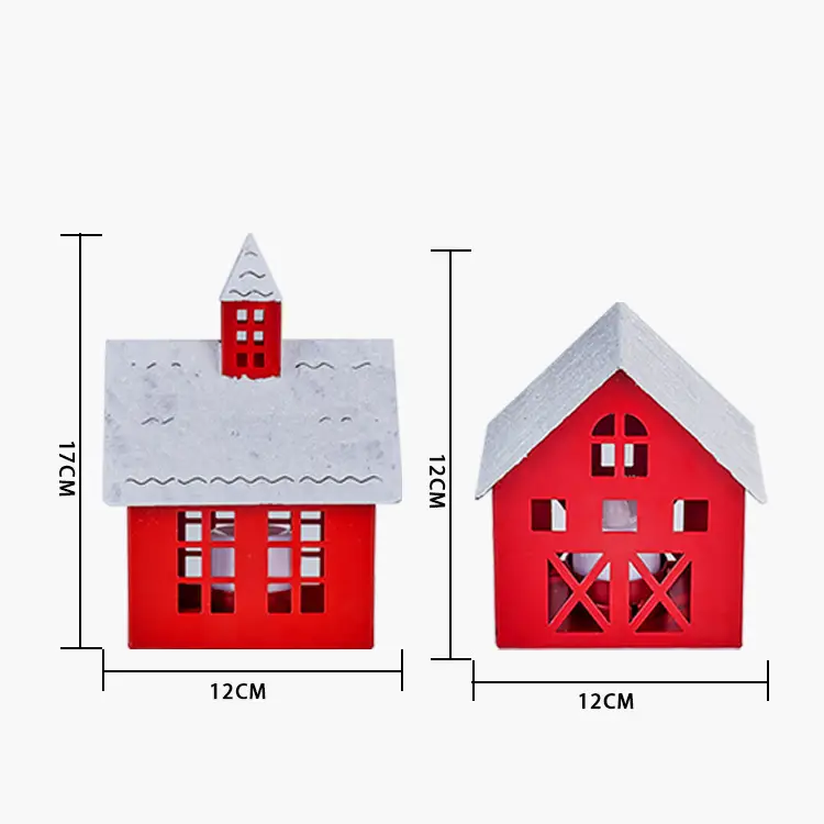 Christmas Igloo House Decor with Candle Holder - Image 9
